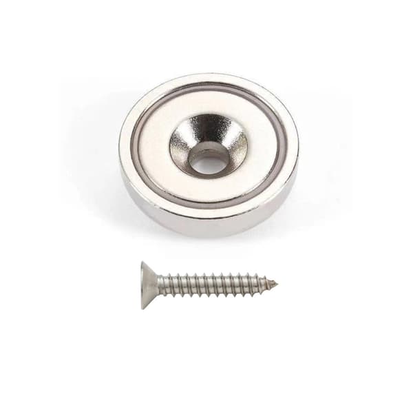 MAGNETISK HÅLLARE STÅLHUS SKRUV D16 mm