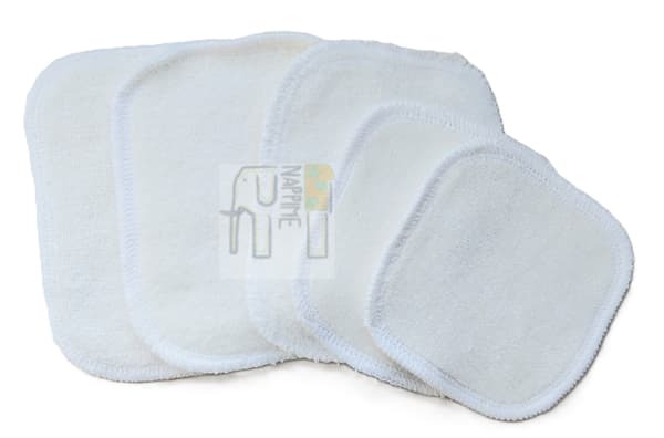 Pakke med 25 bambus makeupfjernerpads