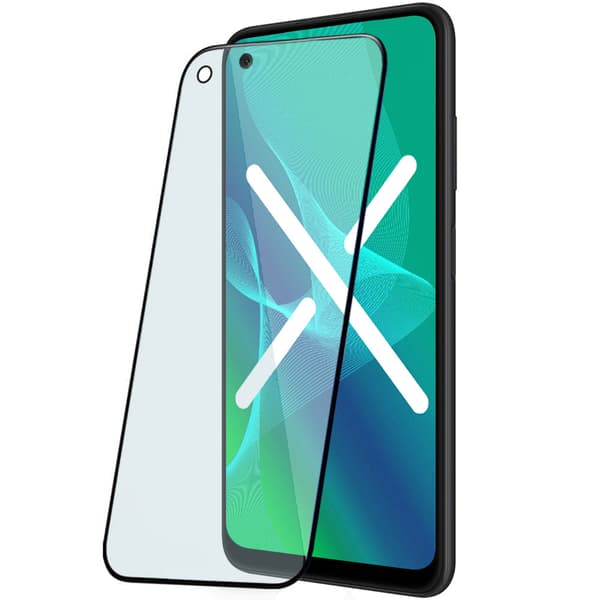 5D Fuldlim Keramisk Hybridglas til Xiaomi Redmi Note 9, Sort