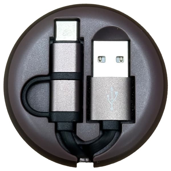 Richmond&Finch USB-C - Micro USB -kaapeli, naamiointiväri