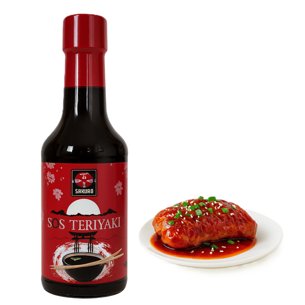 Tyk TERIYAKI-sauce 150 ml Sakura