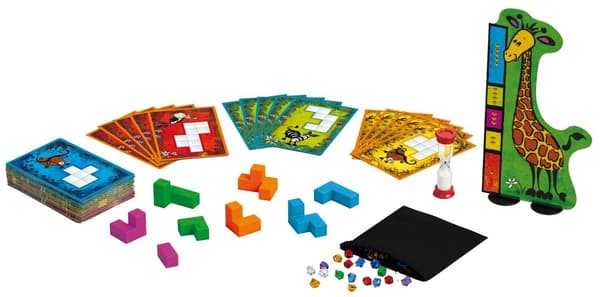Ubongo Junior 3D. Lautapeli. Egmont-pelit