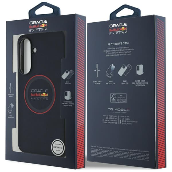 Red Bull Meshed Red Ring-cover til Galaxy A36 marineblå