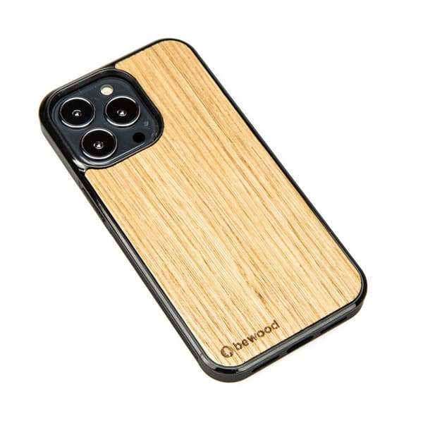 Puinen iPhone 13 Pro -kotelo, tammi