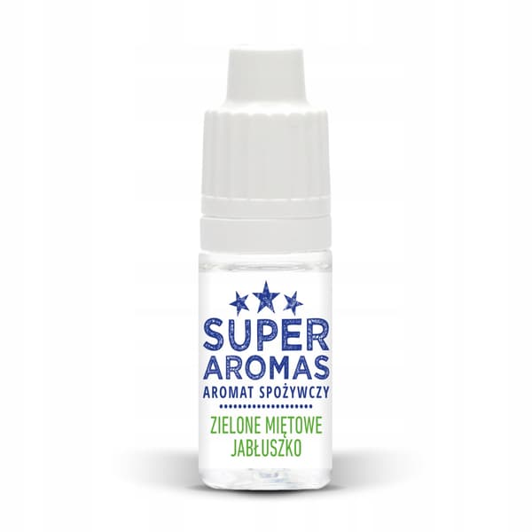 Superaromer Grön Mint Äpple Arom 10ml