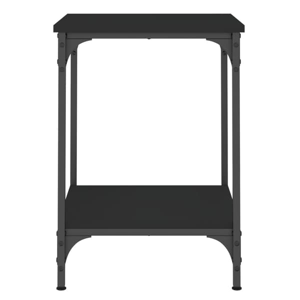 vidaXL sofabord, sort, 40x40x55 cm, træbaseret materiale
