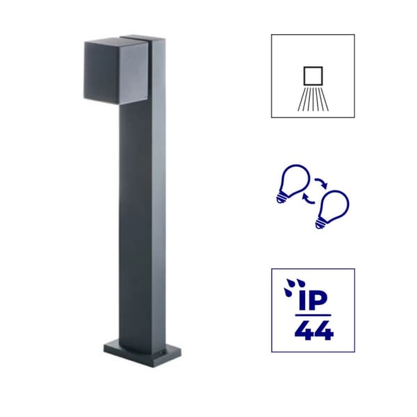 LED-trädgårdsbelysning GU10 35W 50cm GORI KANLUX
