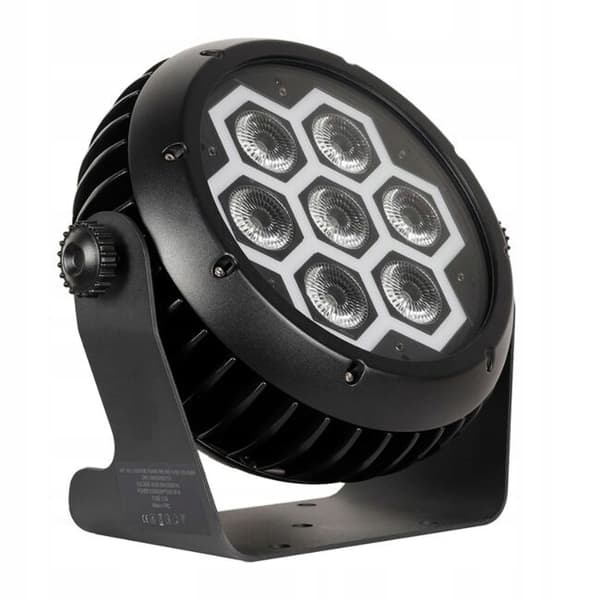 LIGHT4ME ram PAR IP65 7x10W LED rgbw