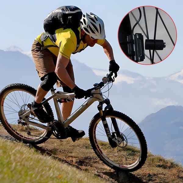 Kablet cykelcomputer speedometer 15 funktioner