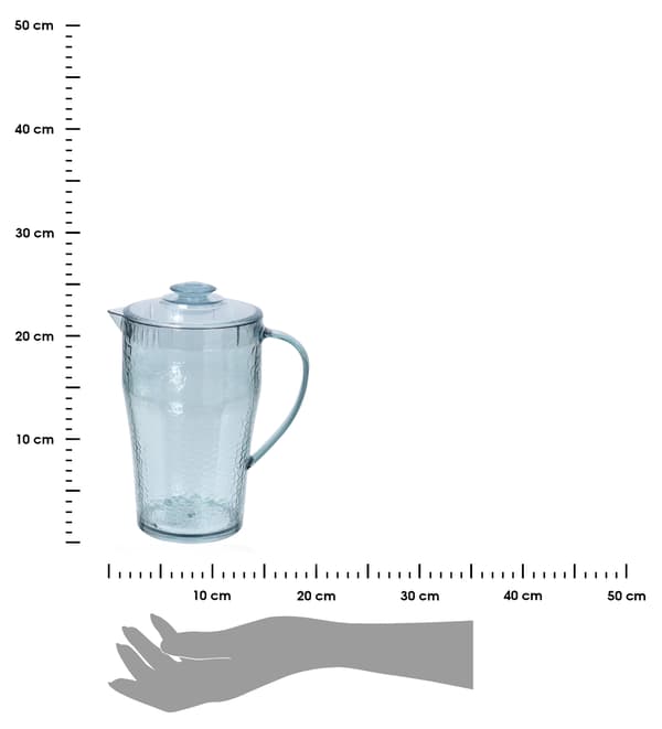 Kanna med lock för vatten och juice 1,9 L