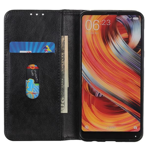 OnePlus 15 Flip-etui, Splitlæder, Sort