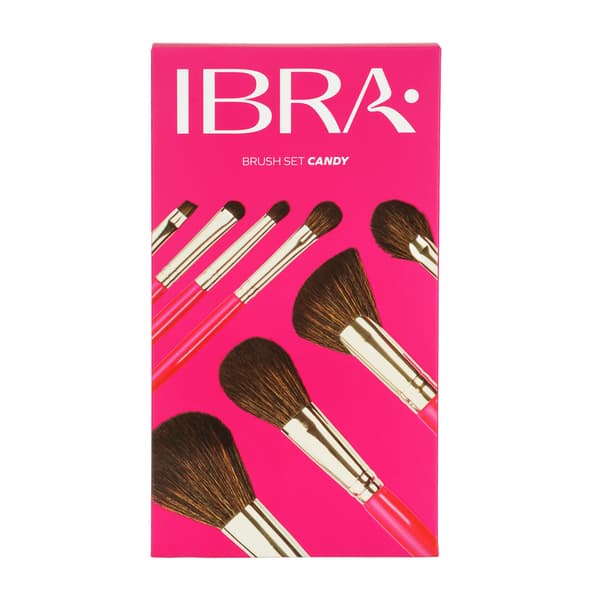 Candy IBRA makeupbørstesæt