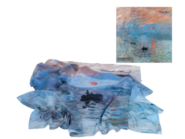 Huivi - C. Monet, Auringonnousu (CARMANI)