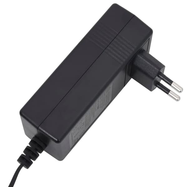 vidaXL elektrisk lænestol sort kunstlæder