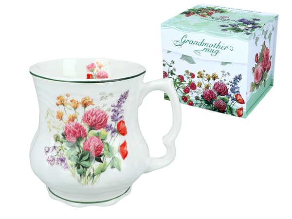 Carmani, Mormors mugg 370ml - vildblommor