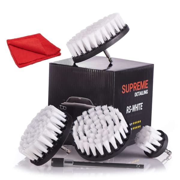 SUPREME DETAILING klädselborsteset