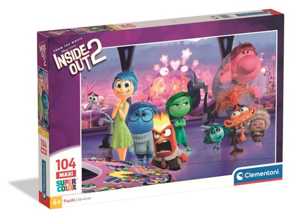 Puslespil 104 Inside Out 2