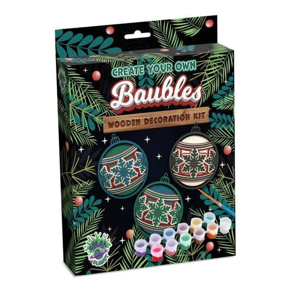 Puisten taulujen tekoon tarkoitettu setti - Baubles