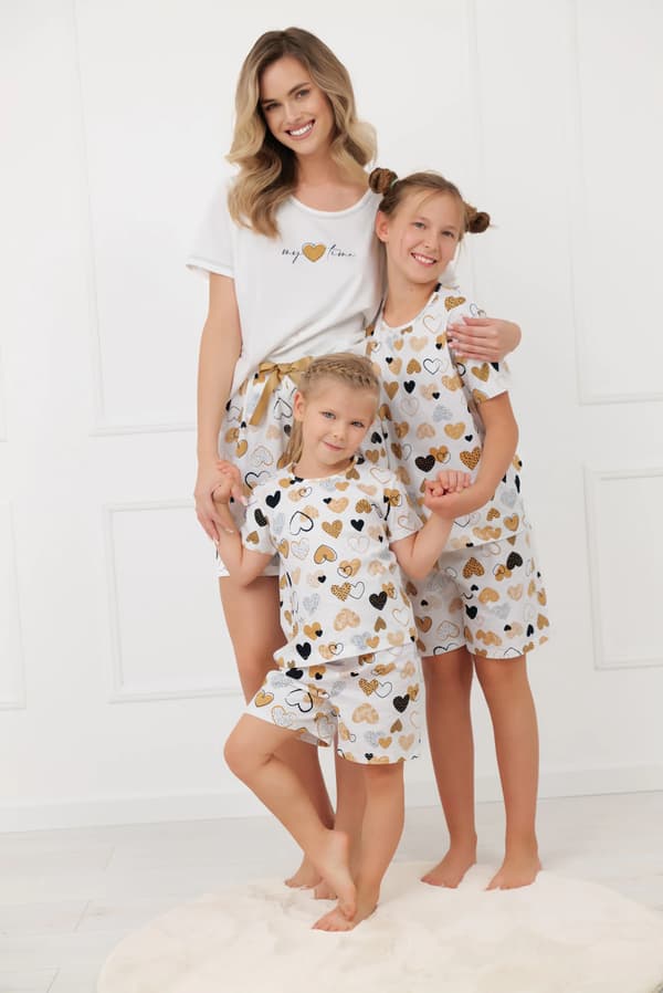 Ariela S Dame Pyjamassæt med korte ærmer