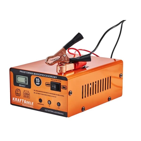 15AMP 6/12V KD1917 mikroprocessor ensretter