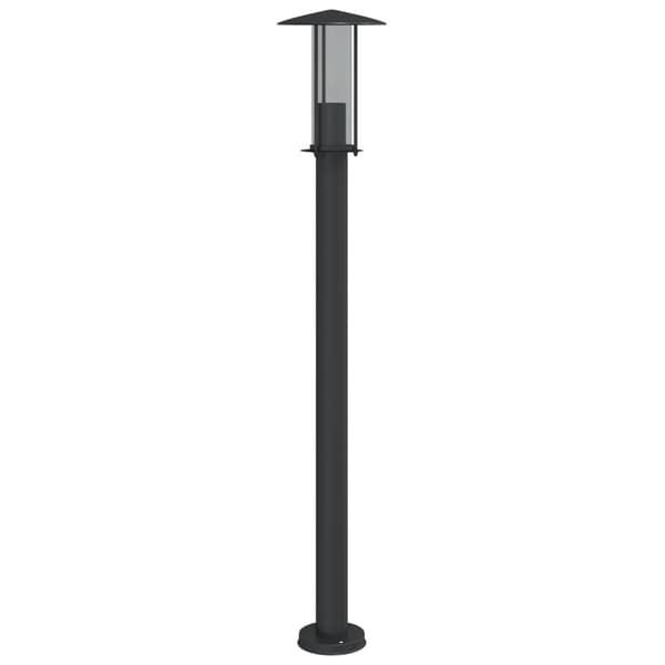 vidaXL havelamper, 3 stk., sort, 100 cm, stål