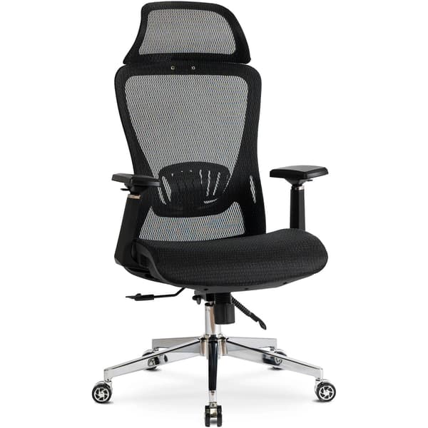 LITOS Sort Moderne Ergonomisk Drejelig Kontorstol