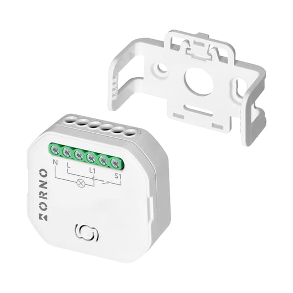 Intelligent controller 1-kanals relæ til Tuya Wi-Fi-skinneboks