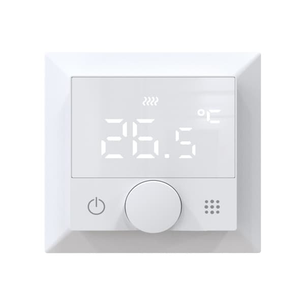 Zigbee TUYA 3A ECO2 rumtermostat til 55x55mm rammer
