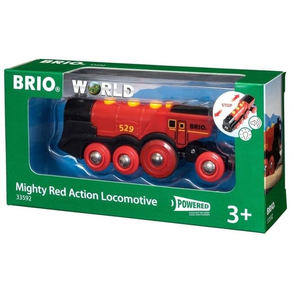 Brio Classic -punainen veturi