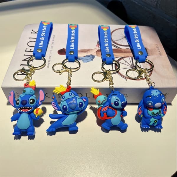 Avaimenperä raidalla Disney Lilo ja Stitch Disney avaimenperä