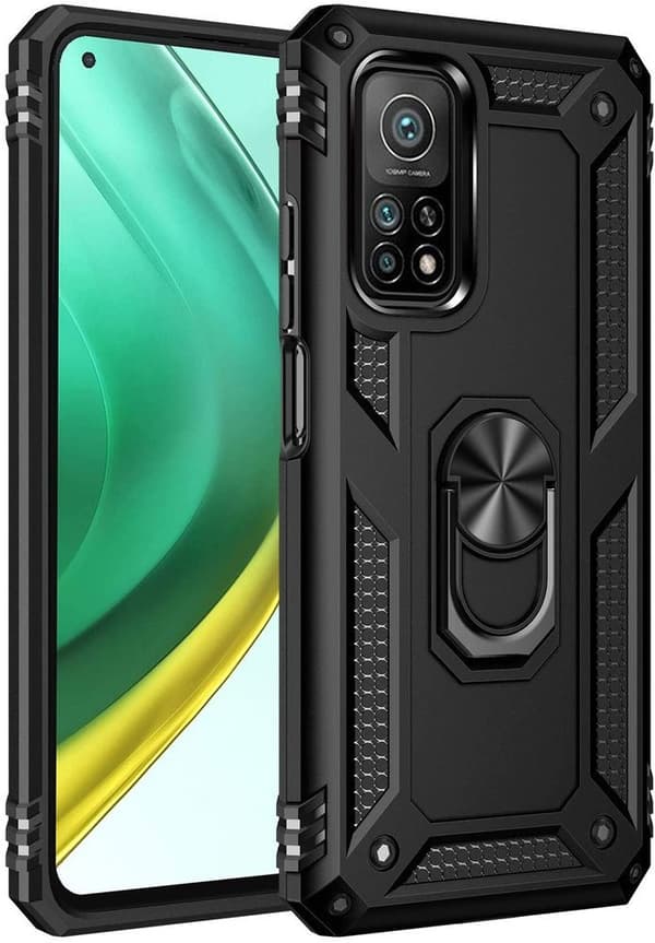 Pansret cover til Xiaomi Mi 10T/Mi 10T Pro, Nox Case Ring, sort