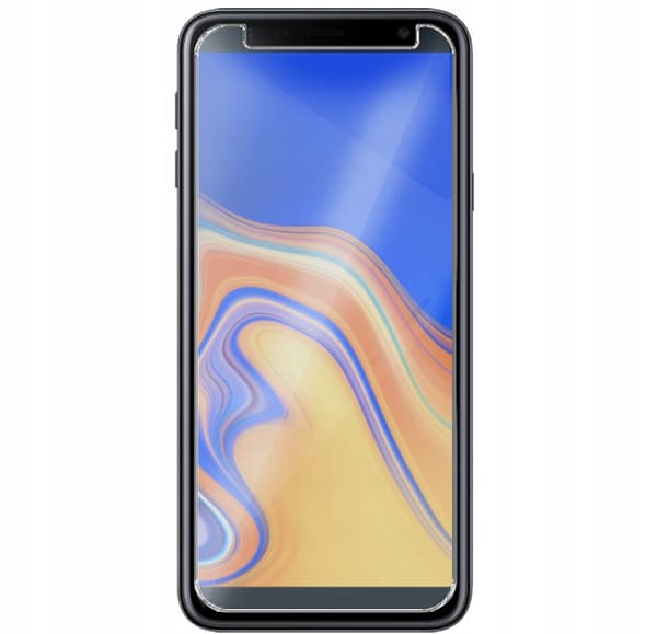 Härdat glas för Samsung Galaxy J4 Plus Skyddsglas 2.5D, 9H