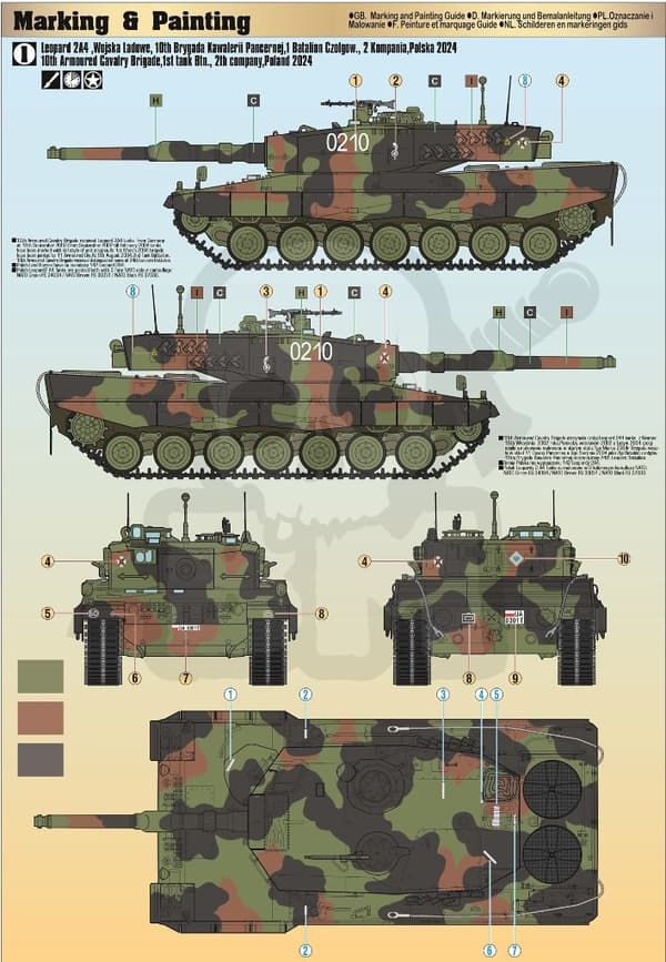MCRG60 Leopard A2A4 1:35