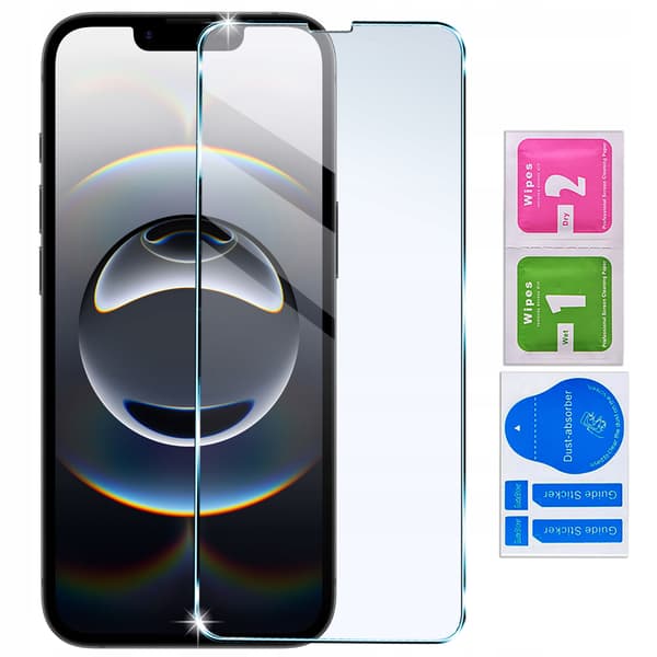 SLIM CLEAR BAGSIDER til Apple iPhone 16e + GLAS