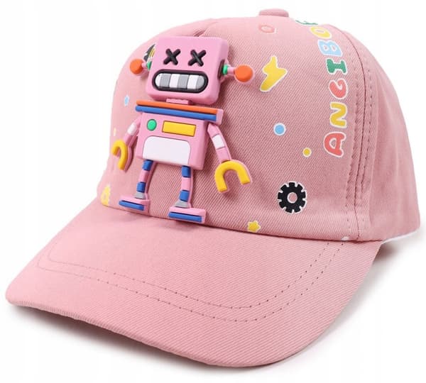 YO! robotkasket med 3D-farve pink 50/54