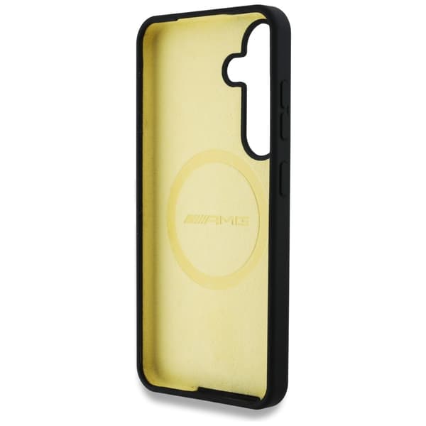 AMG Oversize Rhombs MagSafe-cover til Samsung Galaxy S25, sort