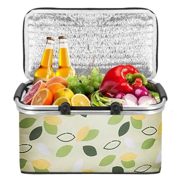 Heckermann 30L Picknickkorg Gul