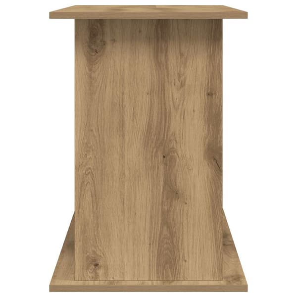 vidaXL akvarieskab, håndlavet egetræ, 121x41x58 cm