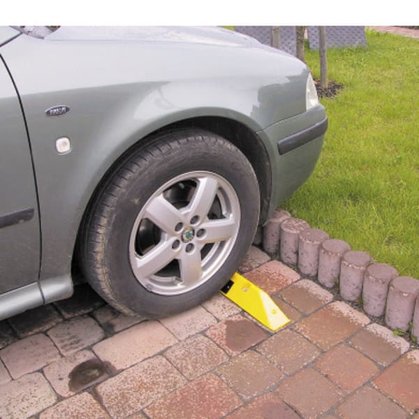 Car STOP parkeringsafskærmning gul