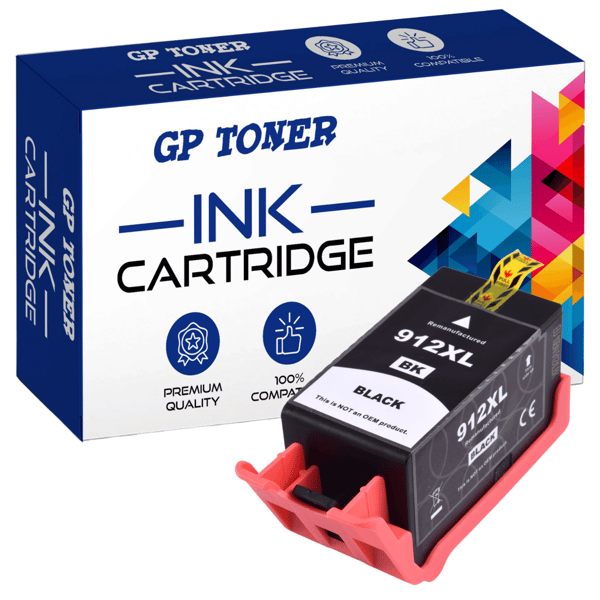 Blæk til HP 912XL BK GP