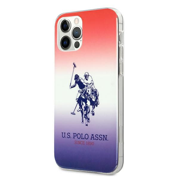 US Polo Gradient Collection-skal till iPhone 12 Pro Max
