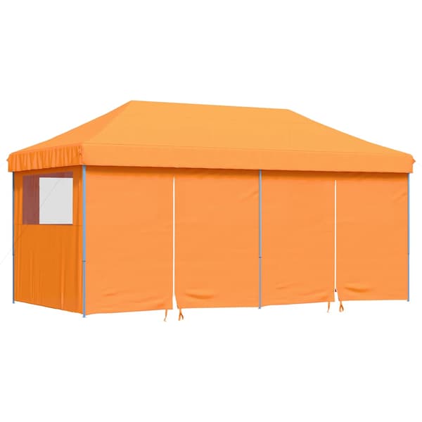 vidaXL 4-vægs pop-up festtelt orange