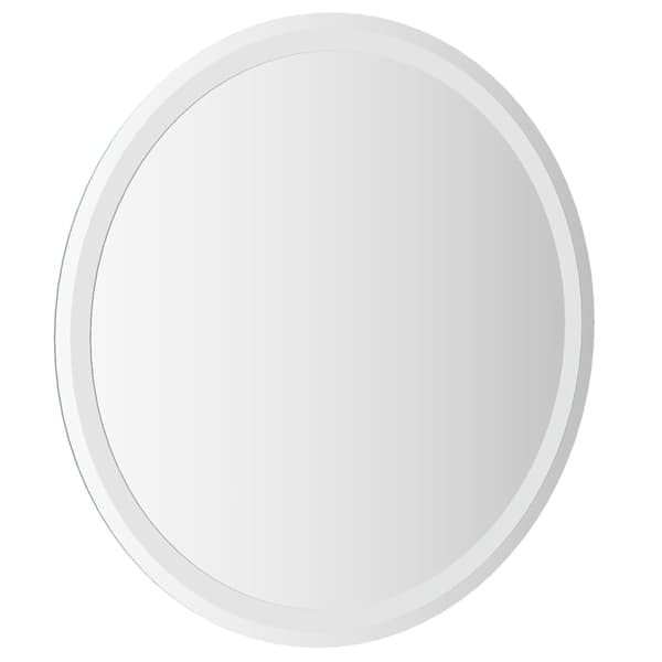 vidaXL Badrumsspegel med LED, rund, 70 cm
