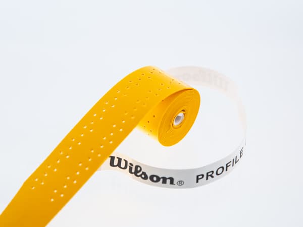 Wilson Overgrip Sticky Perforated Tennisgrepp - Gul