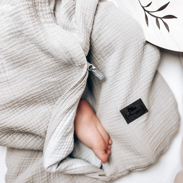 Muslin Sovsäck S (4-24 månader) Rosa