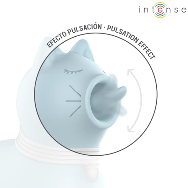 Intense Puppy Blue - Precisionssilikon USB-punktstimulator