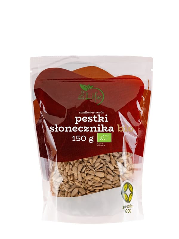 Luomu auringonkukansiemenet 150 g