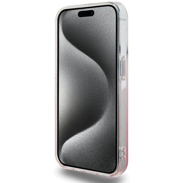Hello Kitty IML Gradient Electrop Kitty Head-skal till iPhone 14 Pro, Rosa