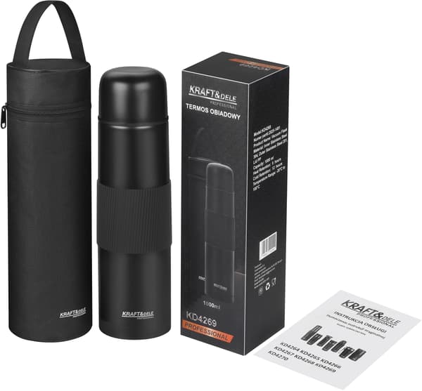 Frokosttermokande 1L + låg KD4269