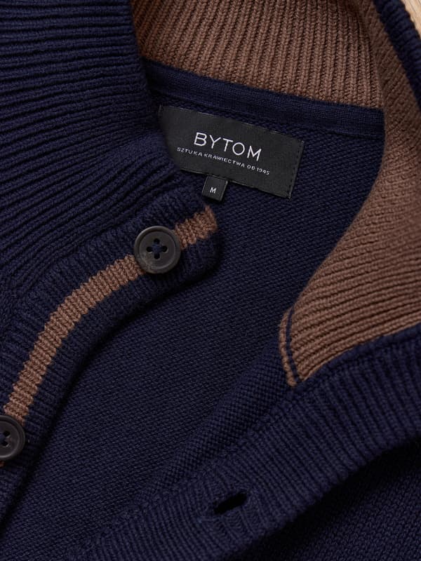 MARINEBLÅ ALTON SWEATER L